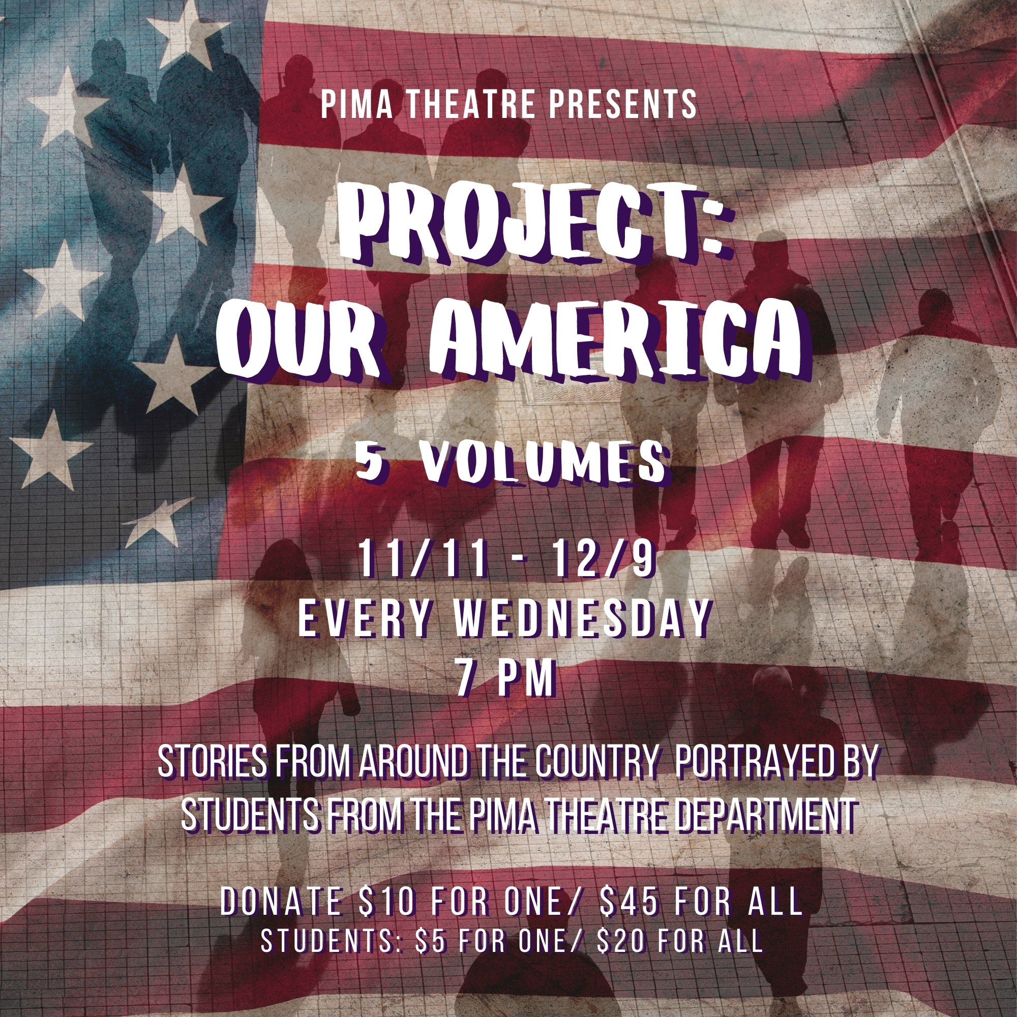 Our America Event Flyer